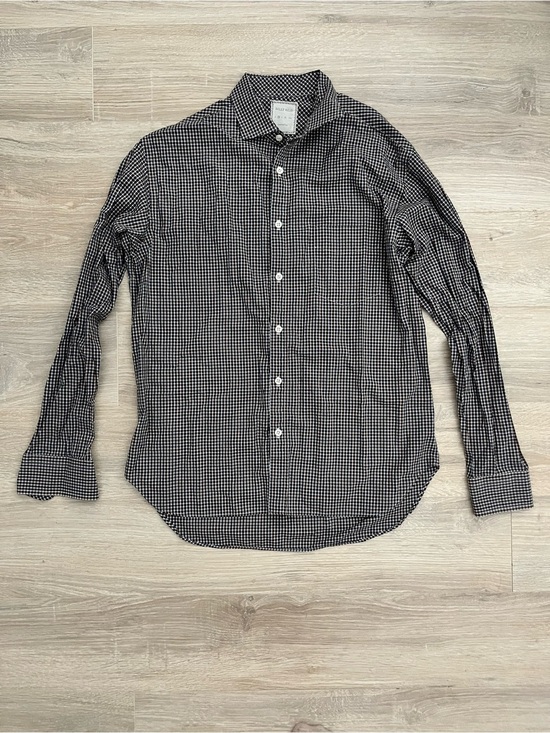 Billy Reid Other - Billy Reid Men’s Blue/Red Check Button Down Long Sleeves Standard Cut - Medium
